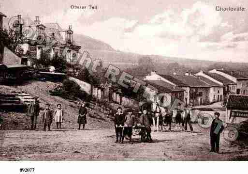 Ville de CHARLEVILLESOUSBOIS, carte postale ancienne