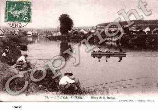 Ville de CHATEAUTHIERRY, carte postale ancienne