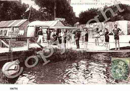 Ville de CHATEAUTHIERRY, carte postale ancienne