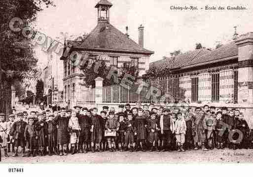 Ville de CHOISYLEROI, carte postale ancienne