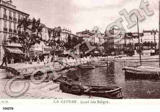 Ville de CIOTAT(LA), carte postale ancienne