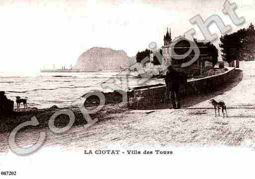 Ville de CIOTAT(LA), carte postale ancienne