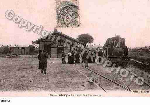 Ville de CLERYSAINTANDRE, carte postale ancienne