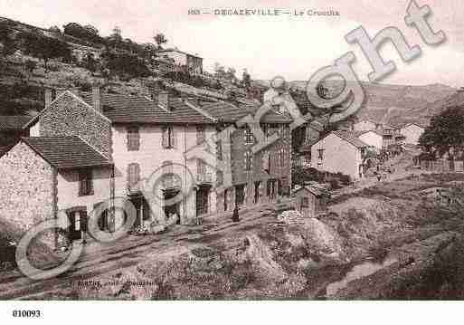 Ville de DECAZEVILLE, carte postale ancienne