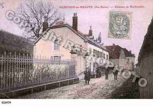 Ville de ECHENOZLAMELINE, carte postale ancienne