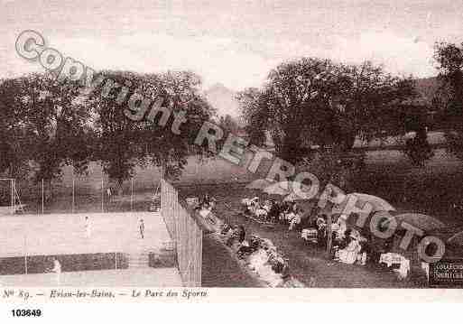 Ville de EVIANLESBAINS, carte postale ancienne