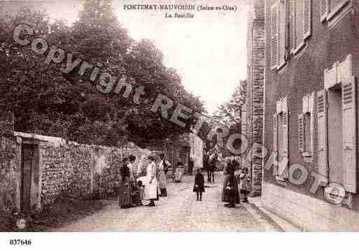 Ville de FONTENAYMAUVOISIN, carte postale ancienne