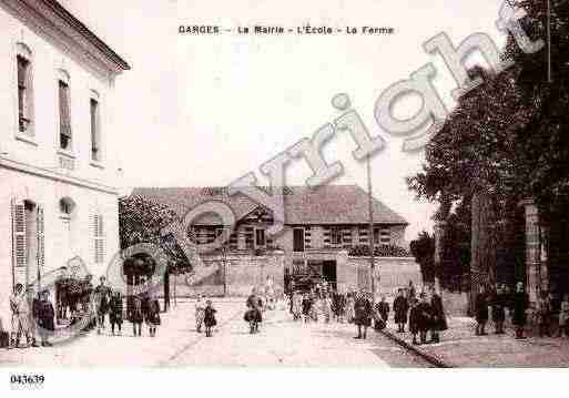 Ville de GARGESLESGONESSE, carte postale ancienne