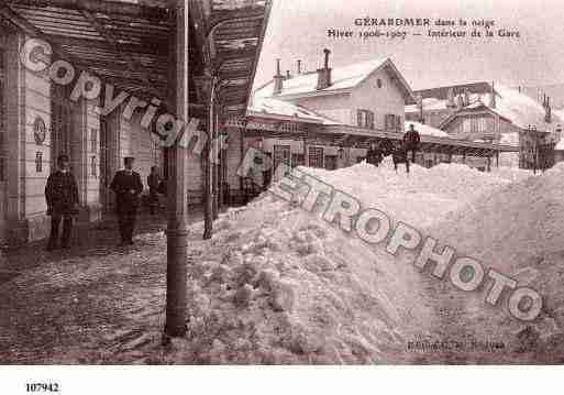 Ville de GERARDMER, carte postale ancienne