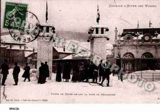 Ville de GERARDMER, carte postale ancienne