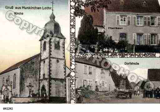 Ville de HONSKIRCH, carte postale ancienne