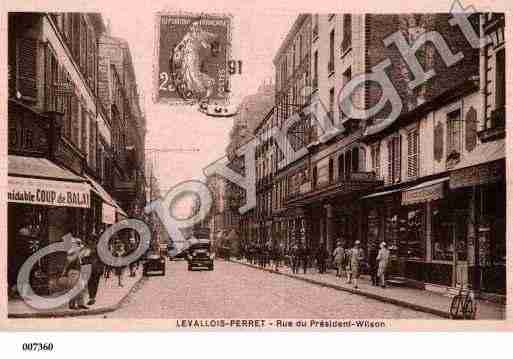 Ville de LEVALLOISPERRET, carte postale ancienne