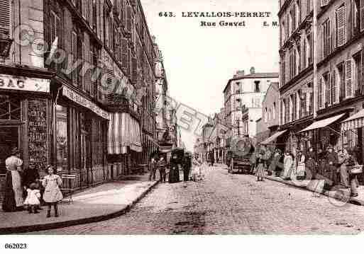 Ville de LEVALLOISPERRET, carte postale ancienne