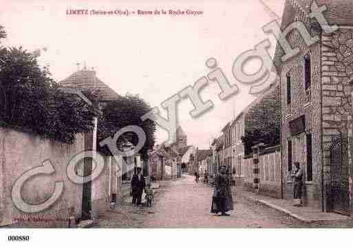 Ville de LIMETZVILLEZ, carte postale ancienne