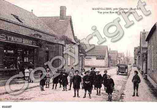 Ville de MAINVILLIERS, carte postale ancienne