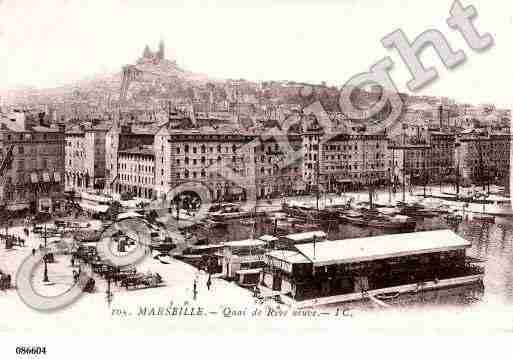 Ville de MARSEILLE, carte postale ancienne