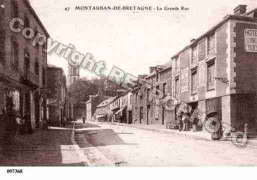 Ville de MONTAUBAN, carte postale ancienne