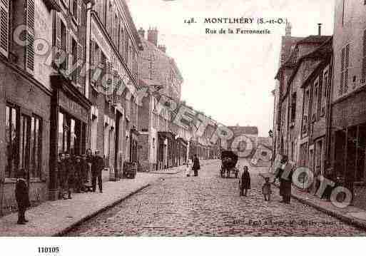 Ville de MONTLHERY, carte postale ancienne