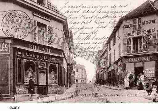 Ville de MONTLHERY, carte postale ancienne