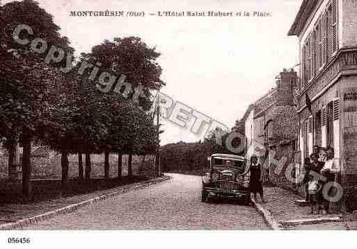 Ville de ORRYLAVILLE, carte postale ancienne