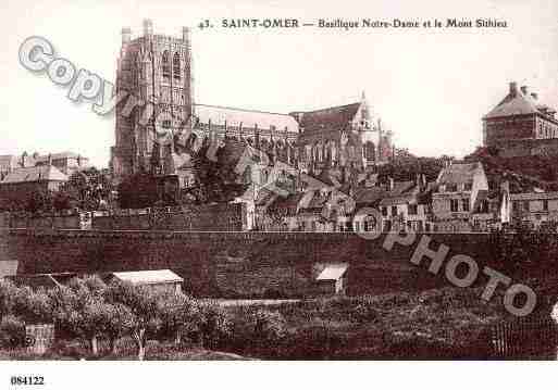 Ville de SAINTOMER, carte postale ancienne