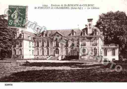 Ville de SAINTROMAINDECOLBOSC, carte postale ancienne