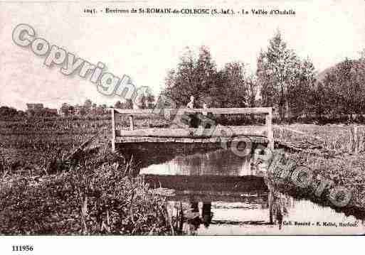 Ville de SAINTROMAINDECOLBOSC, carte postale ancienne