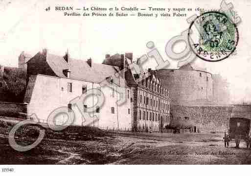 Ville de SEDAN, carte postale ancienne