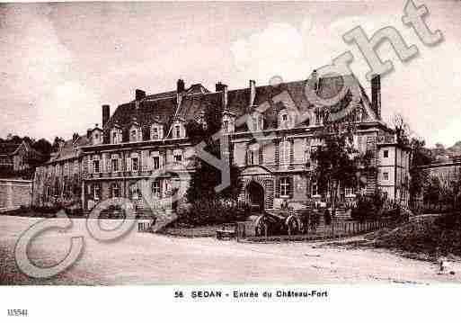 Ville de SEDAN, carte postale ancienne