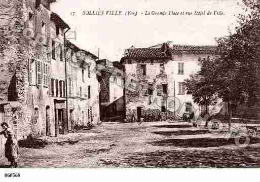 Ville de SOLLIESVILLE, carte postale ancienne