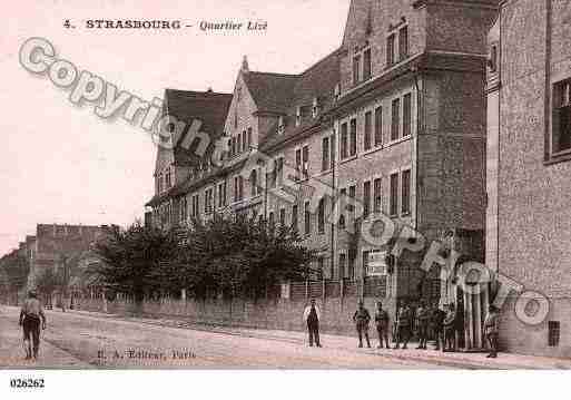 Ville de STRASBOURG, carte postale ancienne