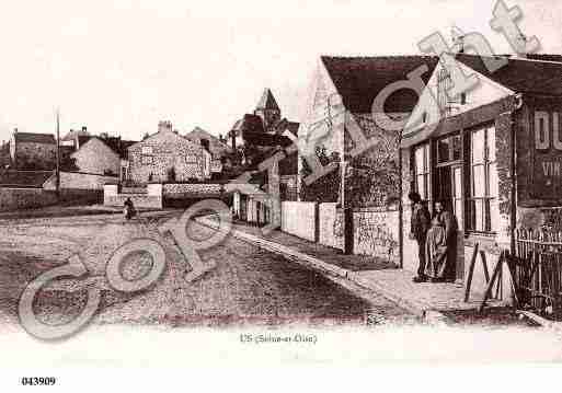 Ville de US, carte postale ancienne