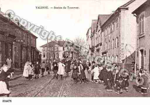 Ville de VALDOIE, carte postale ancienne