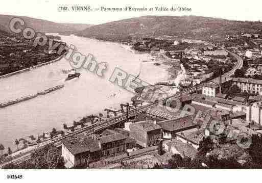 Ville de VIENNE, carte postale ancienne