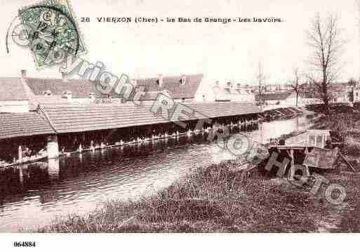 Ville de VIERZON, carte postale ancienne