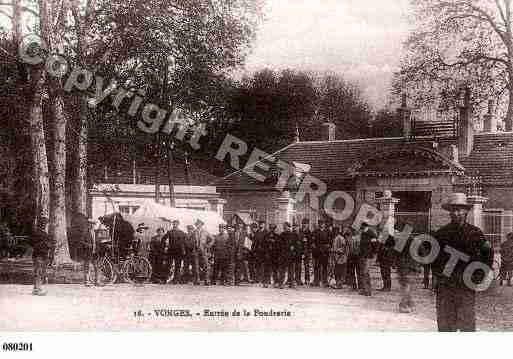 Ville de VONGES, carte postale ancienne