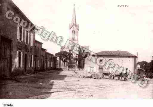 Ville de ANTILLY, carte postale ancienne