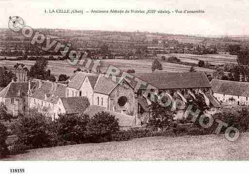 Ville de CELLE(LA), carte postale ancienne