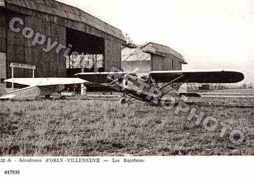 Ville de ORLY, carte postale ancienne