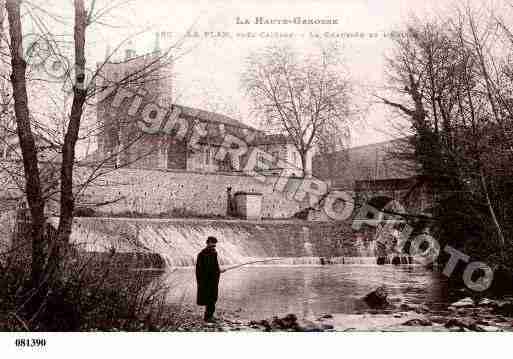 Ville de PLAN(LE), carte postale ancienne