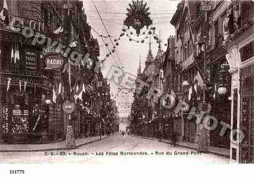 Ville de ROUEN, carte postale ancienne