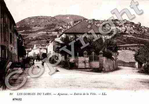 Ville de AGUESSAC, carte postale ancienne