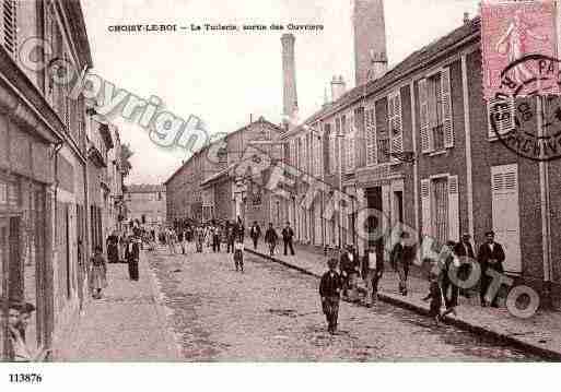 Ville de CHOISYLEROI, carte postale ancienne