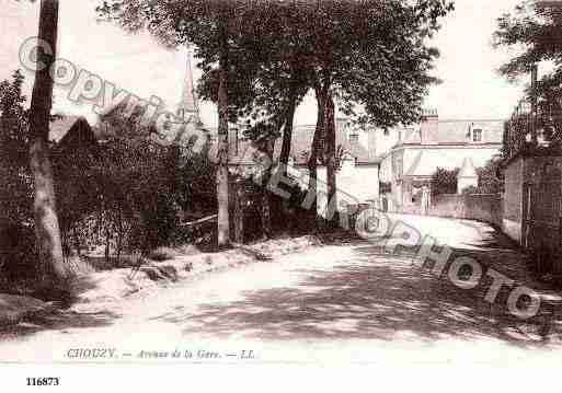 Ville de CHOUZYSURCISSE, carte postale ancienne