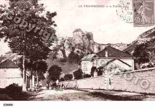 Ville de CLUSEETMIJOUX(LA), carte postale ancienne