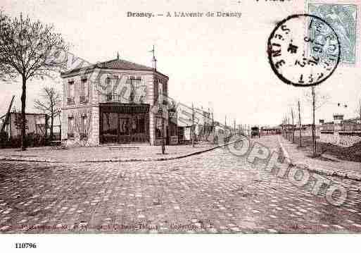 Ville de DRANCY, carte postale ancienne