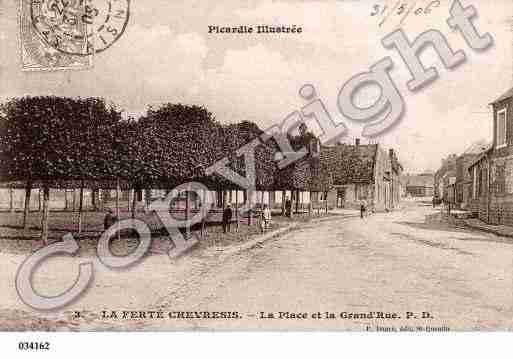 Ville de FERTECHEVRESIS(LA), carte postale ancienne