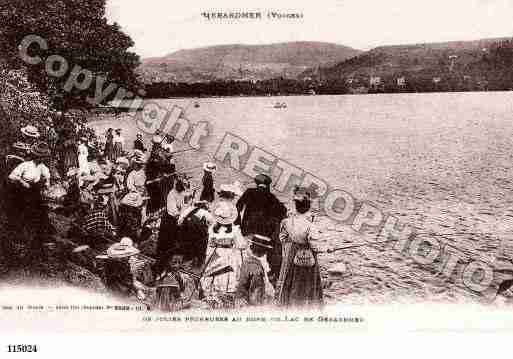 Ville de GERARDMER, carte postale ancienne