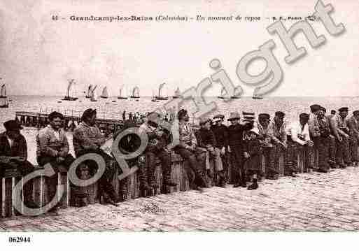 Ville de GRANDCAMPMAISY, carte postale ancienne