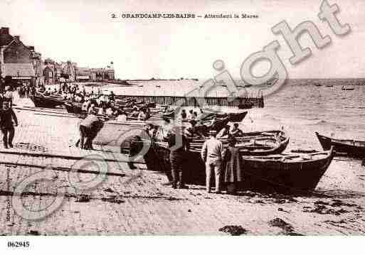 Ville de GRANDCAMPMAISY, carte postale ancienne